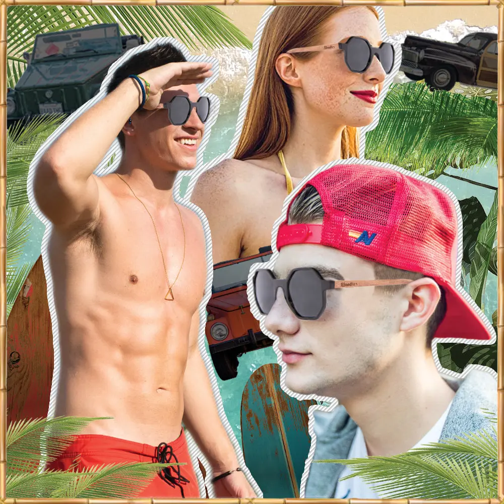 Woodies Walnut Wood Sunglasses - Image 4