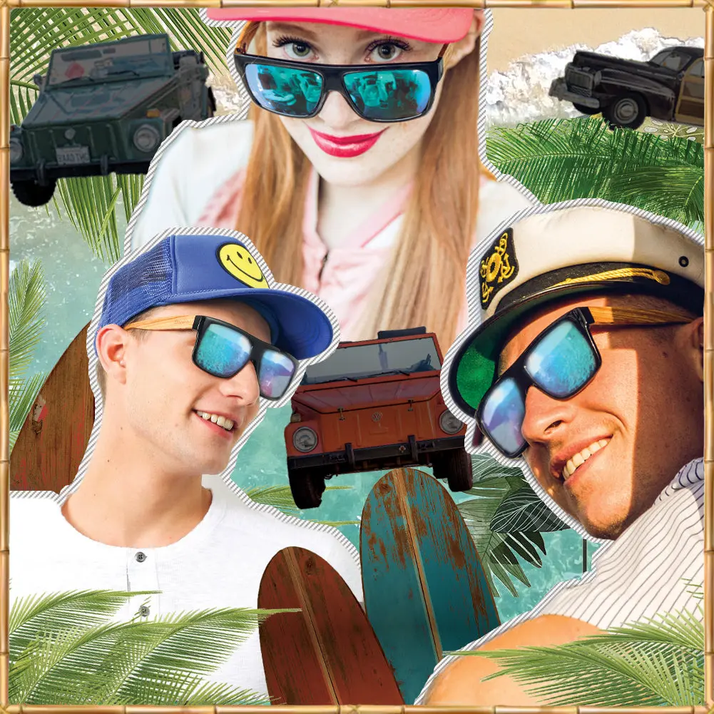 Woodies Zebra Wood Sunglasses - Image 5