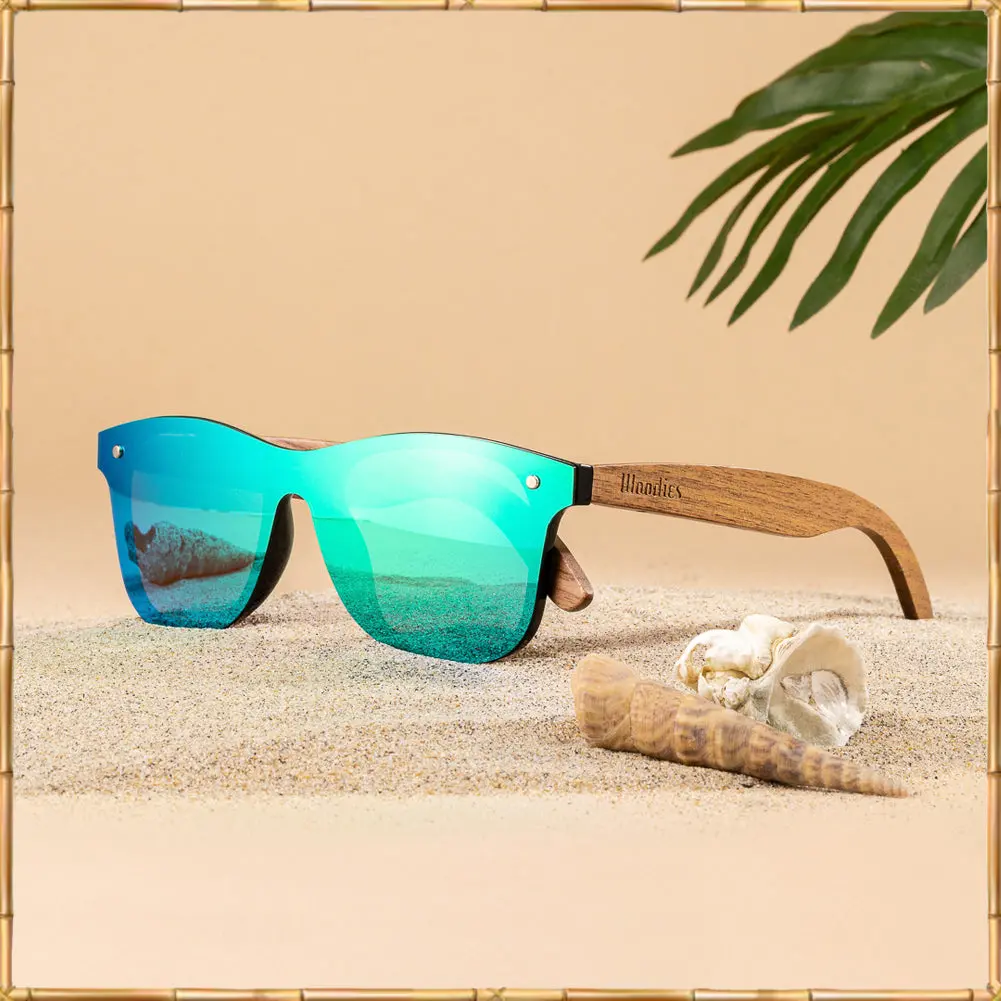 Woodies Walnut Wood Sunglasses - Image 5